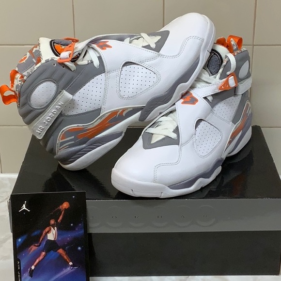 Air Jordan 8 ‘Orange Blaze’ DS - Picture 1 of 7